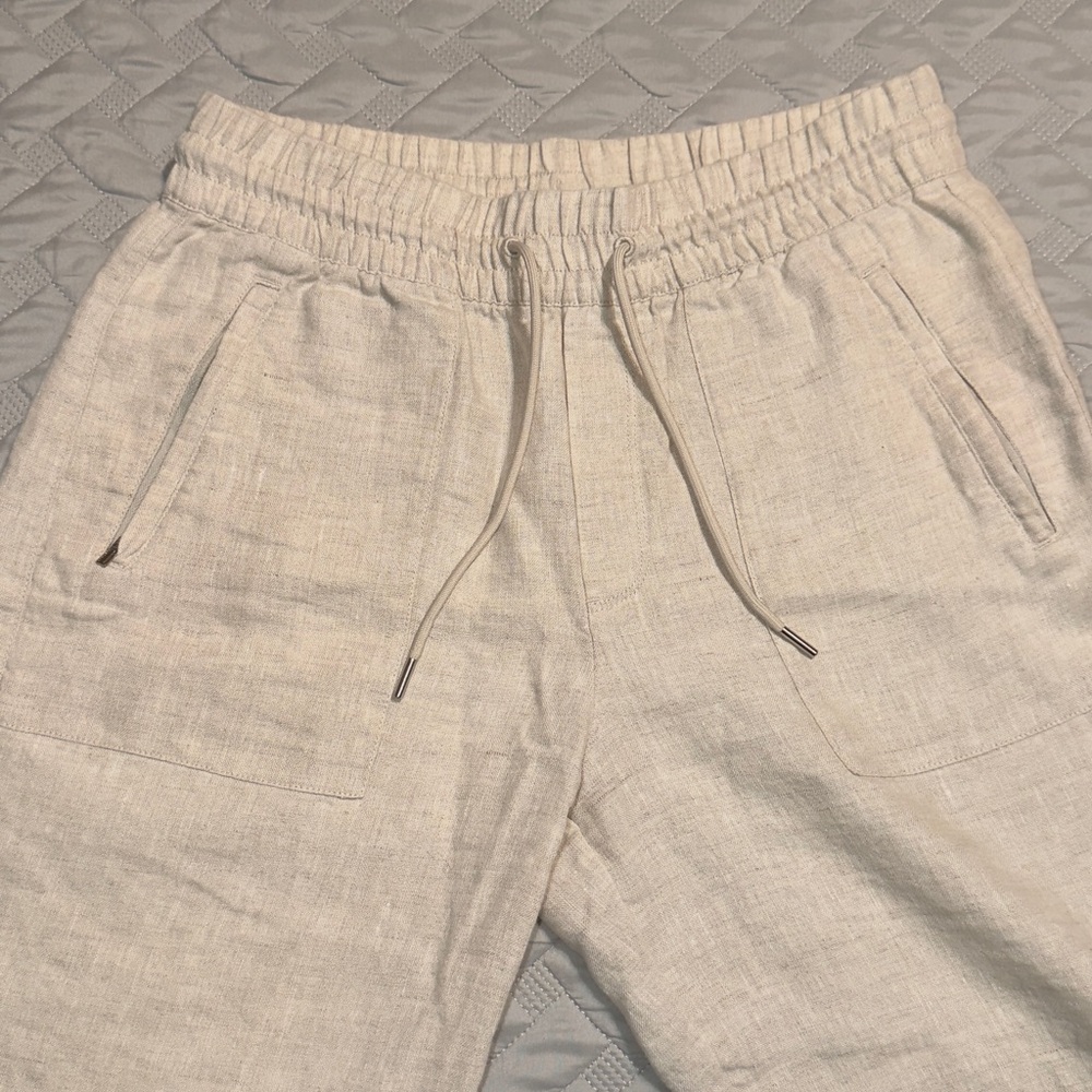 Athleta Women’s Retreat Linen High Rise Wide Leg … - image 4